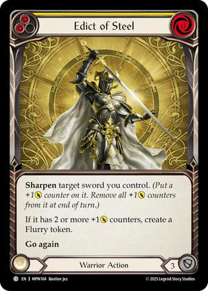 Edict of Steel (Yellow) [MPW - MPW104]