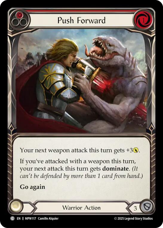 Push Forward (Red) [MPW - MPW117]