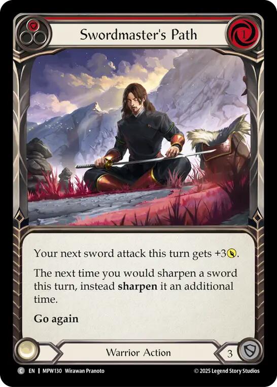 Swordmaster's Path (Red) [MPW - MPW130]
