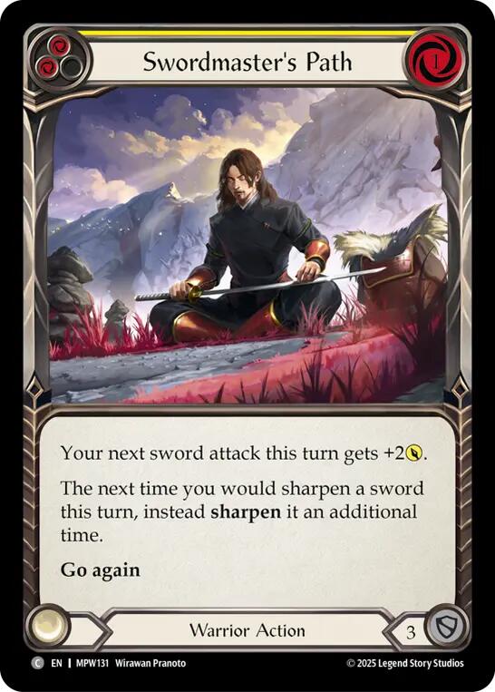 Swordmaster's Path (Yellow) [MPW - MPW131]