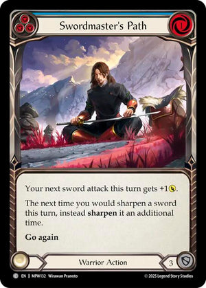 Swordmaster's Path (Blue) [MPW - MPW132]