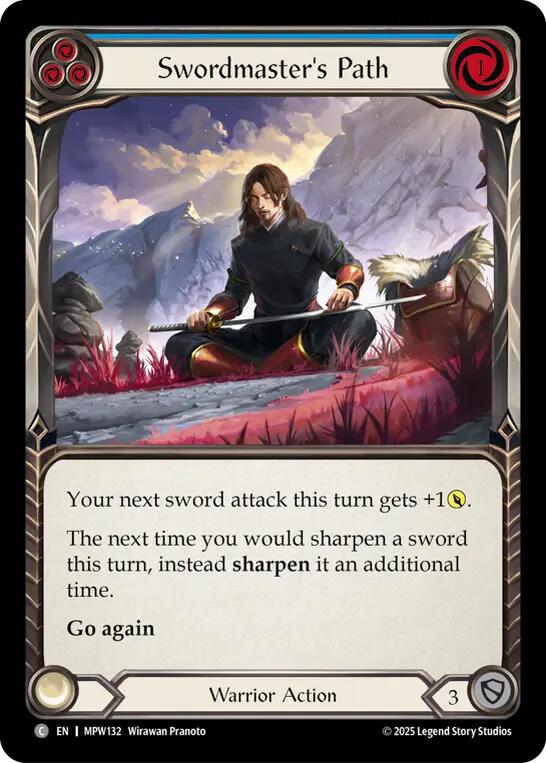 Swordmaster's Path (Blue) [MPW - MPW132]