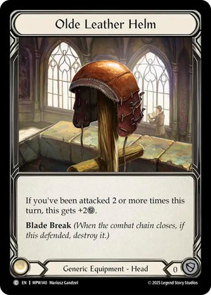 Olde Leather Helm [MPW - MPW140]