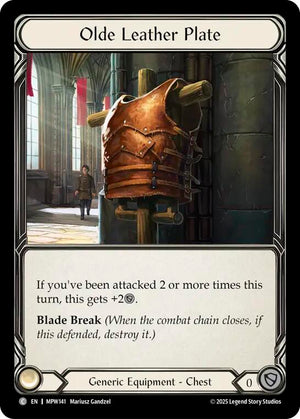 Olde Leather Plate [MPW - MPW141]