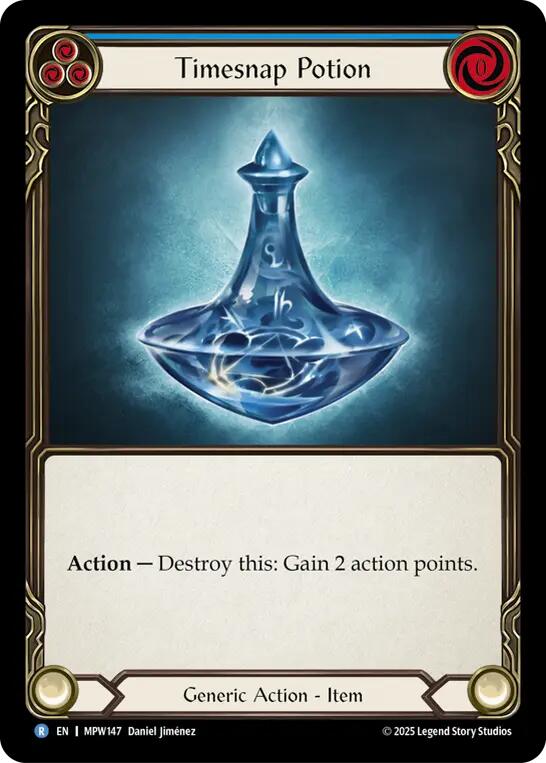 Timesnap Potion (Blue) [MPW - MPW147]