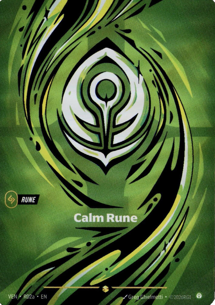 Calm Rune (R02a) [VEN]