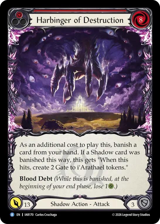 Harbinger of Destruction [IAR - IAR170] Non- Foil