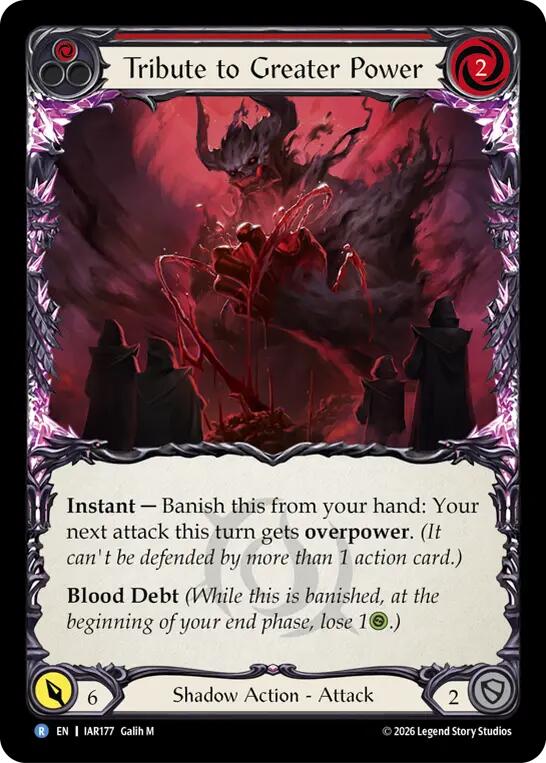 Tribute to Greater Power [IAR - IAR177] Non- Foil