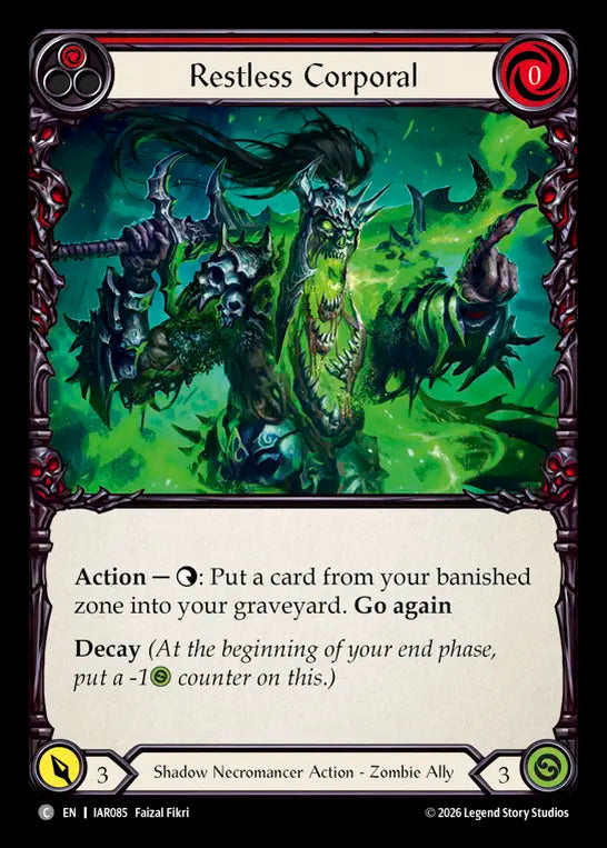 Restless Corporal [IAR - IAR085] Non- Foil