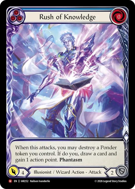 Rush of Knowledge (Extended Art) [IAR - IAR252] Rainbow Foil