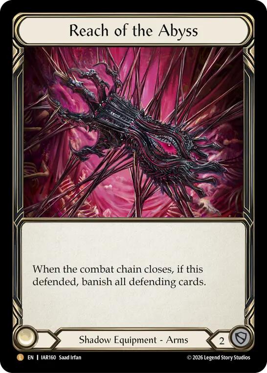 Reach of the Abyss [IAR - IAR160] Rainbow Foil