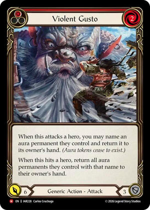 Violent Gusto [IAR - IAR228] Non- Foil