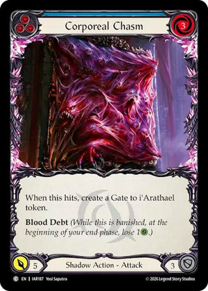 Corporeal Chasm (Blue) [IAR - IAR187] Non- Foil