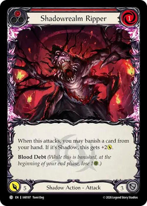 Shadowrealm Ripper (Red) [IAR - IAR197] Non- Foil