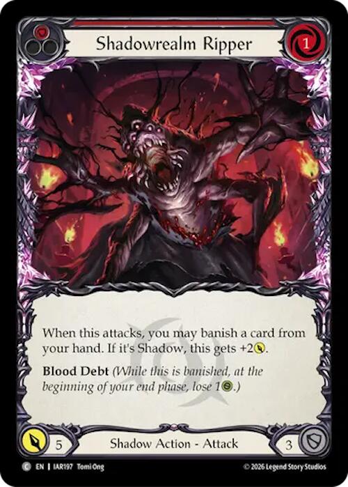 Shadowrealm Ripper (Red) [IAR - IAR197] Non- Foil