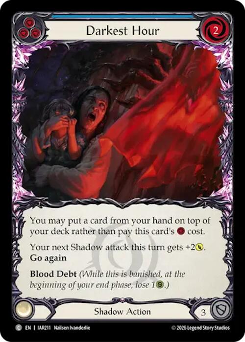 Darkest Hour (Blue) [IAR - IAR211] Non- Foil
