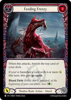 Feeding Frenzy (Red) [IAR - IAR026] Non- Foil
