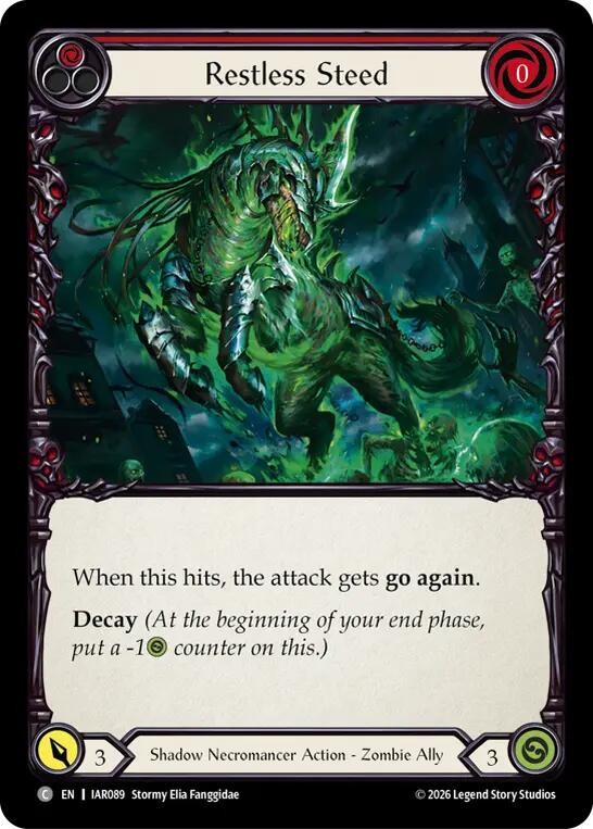 Restless Steed [IAR - IAR089] Non- Foil