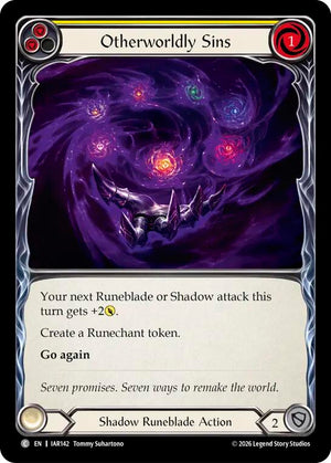 Otherworldly Sins (Yellow) [IAR - IAR142] Non- Foil