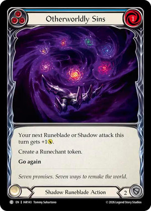 Otherworldly Sins (Blue) [IAR - IAR143] Non- Foil