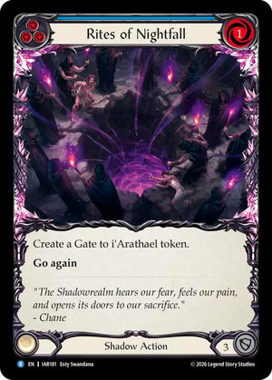 Rites of Nightfall [IAR - IAR181] Non- Foil