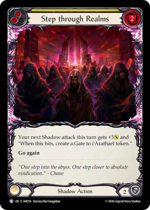 Step through Realms (Yellow) [IAR - IAR216] Non- Foil