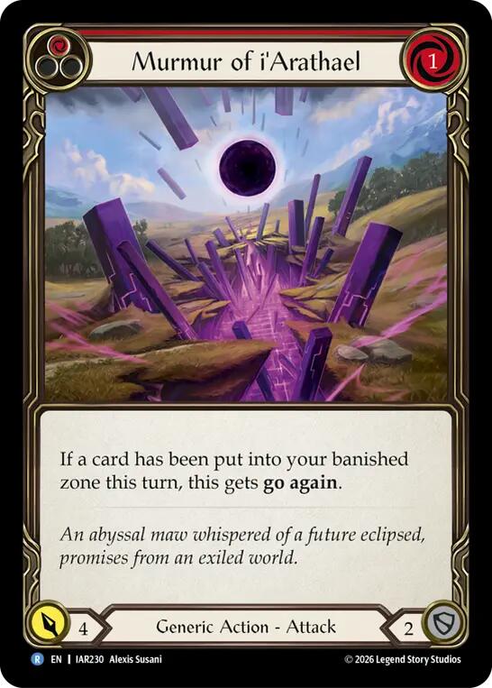 Murmur of i'Arathael [IAR - IAR230] Non- Foil