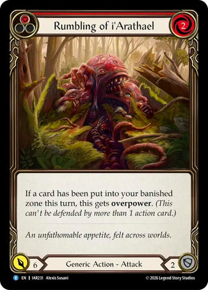 Rumbling of i'Arathael [IAR - IAR231] Non- Foil