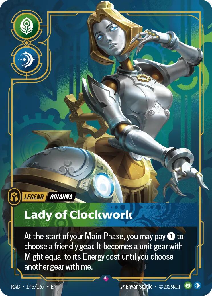 Orianna, Lady of Clockwork [RAD - 145/167]