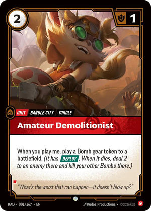 Amateur Demolitionist [RAD - 001/167]