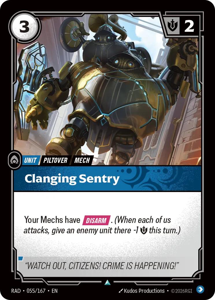 Clanging Sentry [RAD - 055/167]