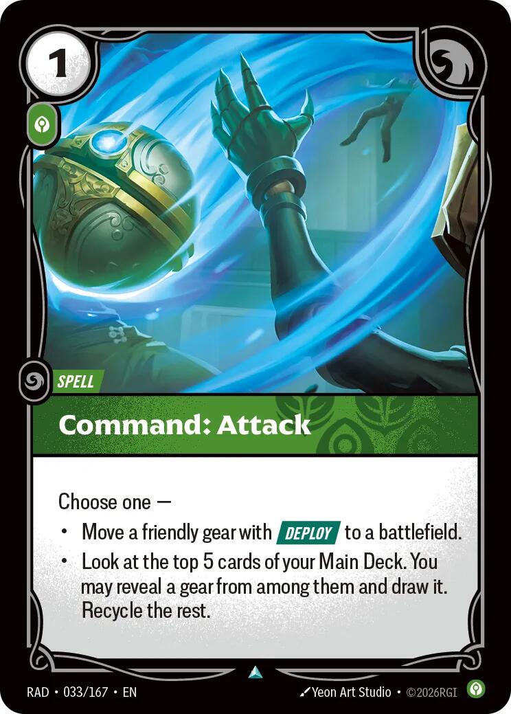 Command: Attack [RAD - 033/167]