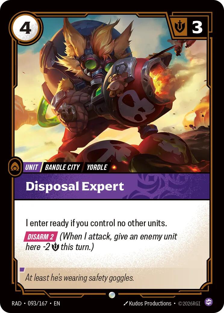 Disposal Expert [RAD - 093/167]