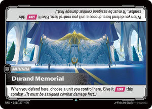 Durand Memorial [RAD - 161/167]