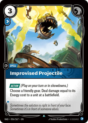 Improvised Projectile [RAD - 056/167]