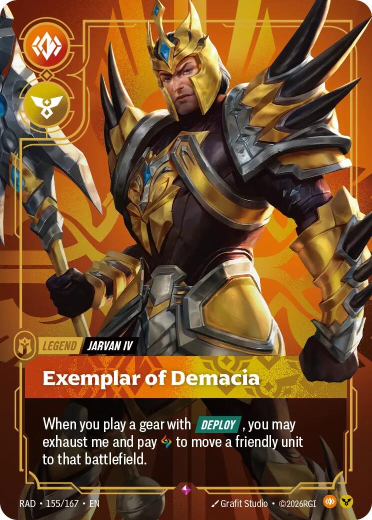 Jarvan IV, Exemplar of Demacia [RAD - 155/167]