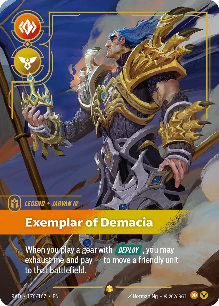 Jarvan IV, Exemplar of Demacia (Overnumbered) [RAD - 176/167]