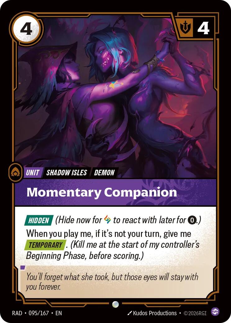 Momentary Companion [RAD - 095/167]