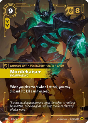 Mordekaiser, Dominating [RAD - 137/167]