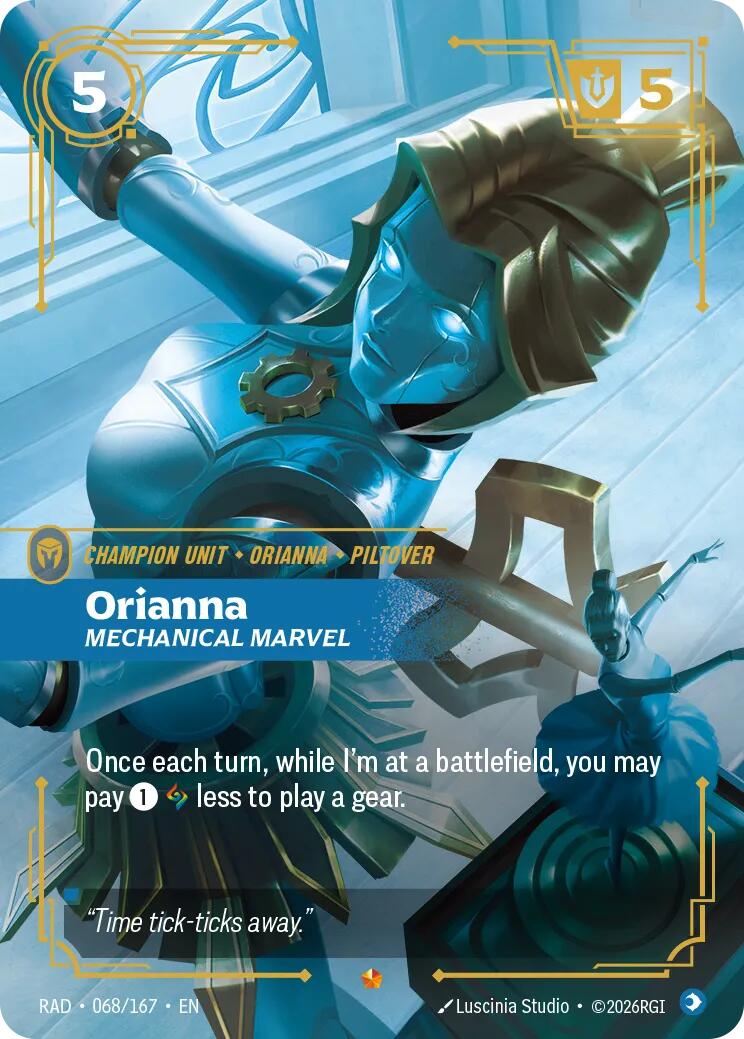 Orianna, Mechanical Marvel [RAD - 068/167]
