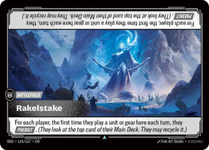 Rakelstake [RAD - 165/167]