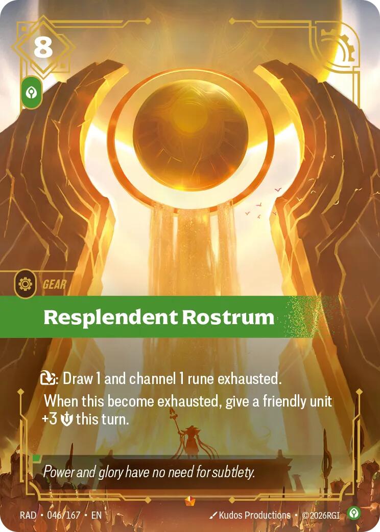 Resplendent Rostrum [RAD - 046/167]
