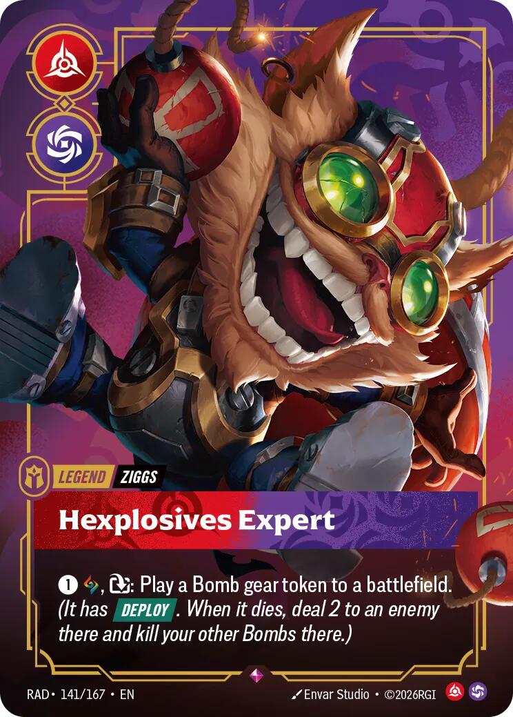 Ziggs, Hexplosives Expert [RAD - 141/167]