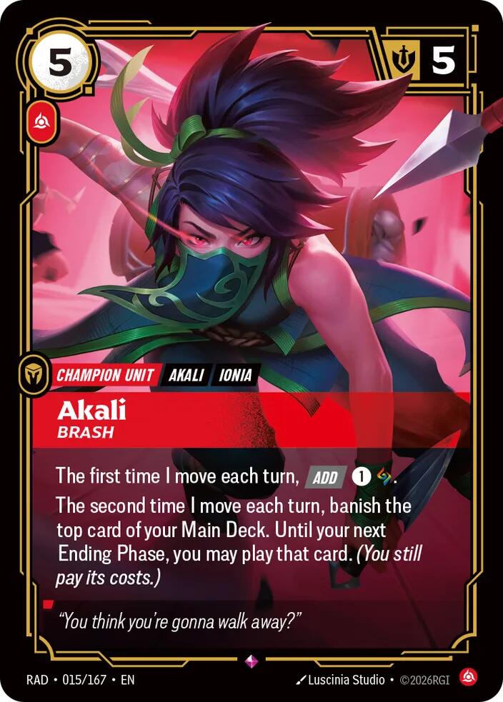 Akali, Brash [RAD - 015/167]