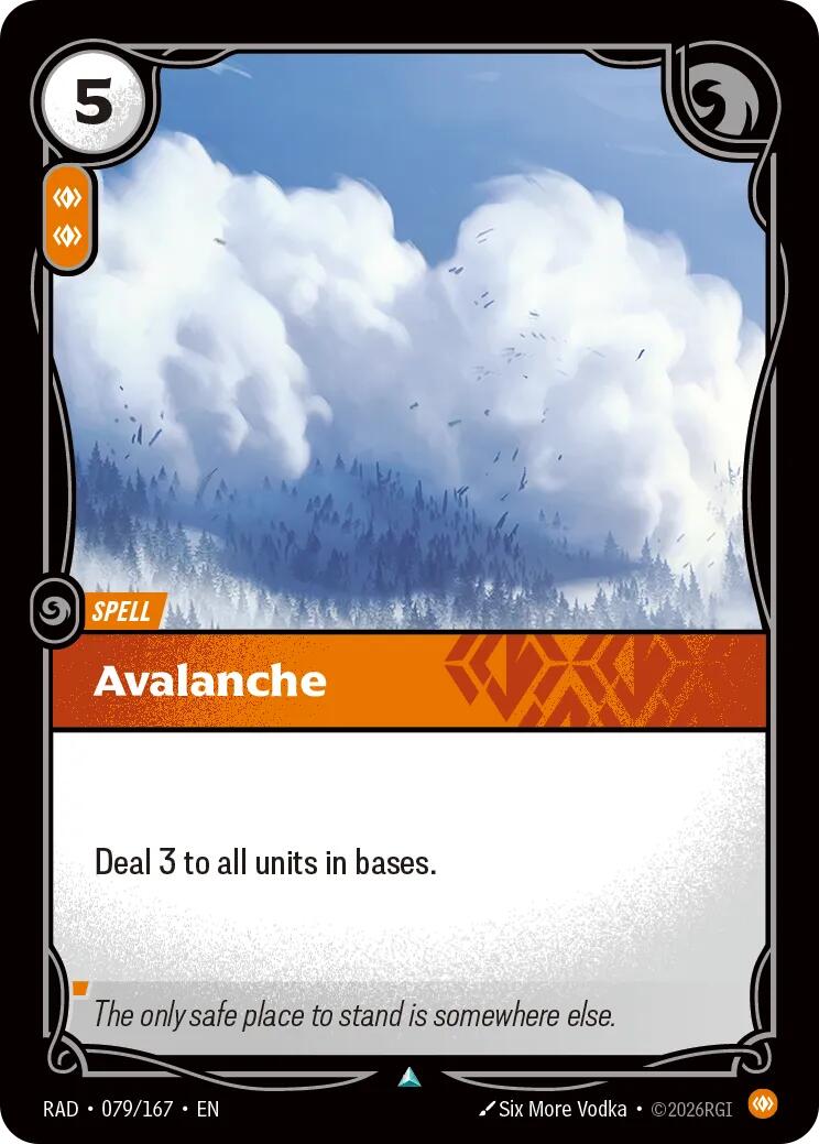 Avalanche [RAD - 079/167]