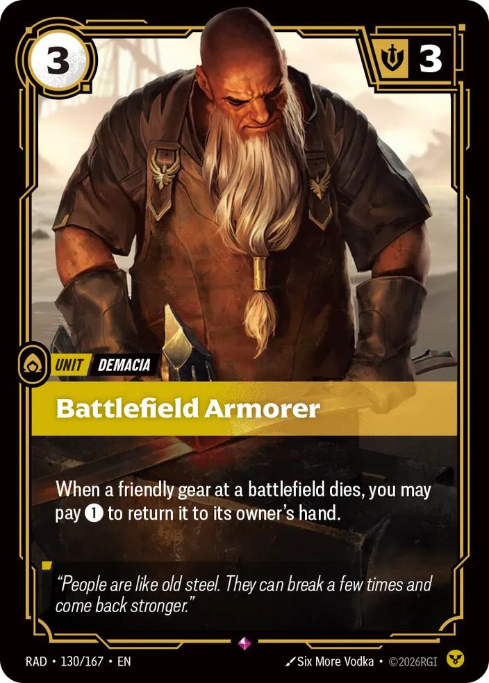 Battlefield Armorer [RAD - 130/167]