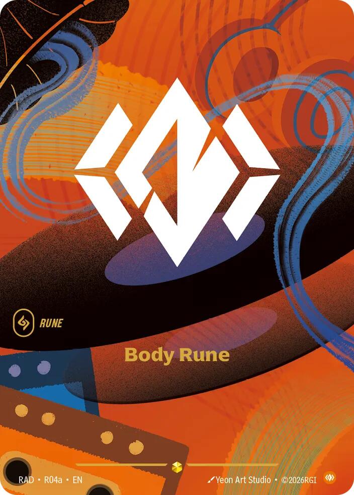 Body Rune (R04a) [RAD - R04a]
