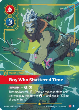 Ekko, Boy Who Shattered Time (Overnumbered) [RAD - 168/167]