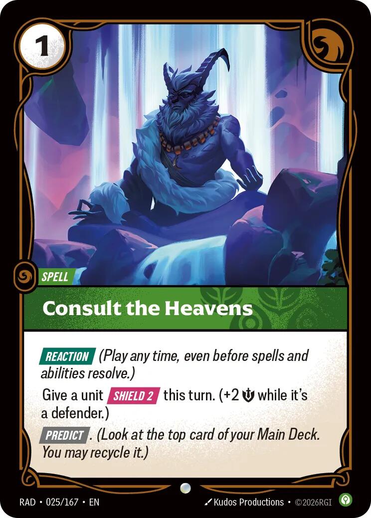 Consult the Heavens [RAD - 025/167]