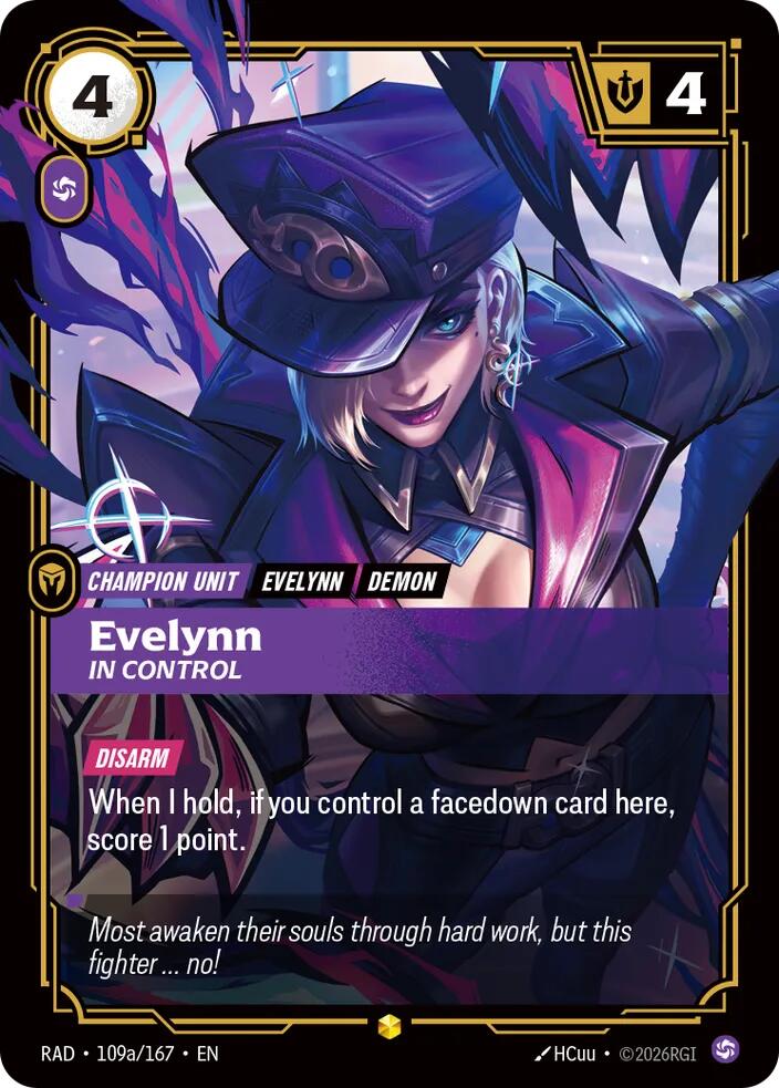 Evelynn, In Control (Alternate Art) [RAD - 109a/167]